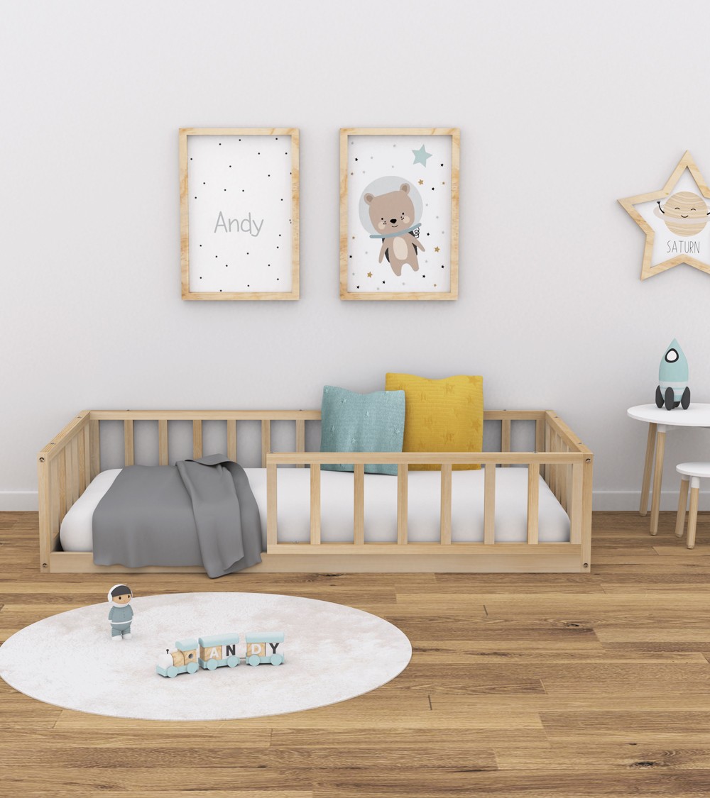 en.casa] Cama Infantil Diseño Tipi Cama Montessori para Niños con
